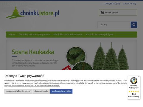 Choinki.istore.pl sztuczna sosna
