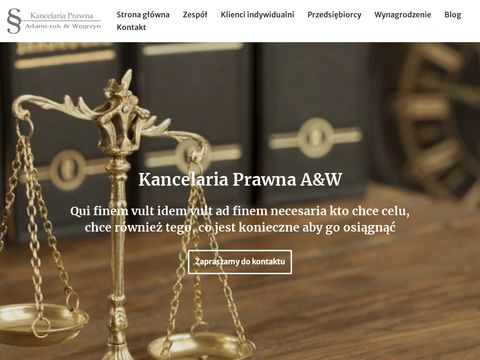 Kancelariaprawna-aw.pl dobry prawnik Warszawa