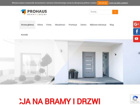 Prohaus Bramy Hormann w mieście Szczecin