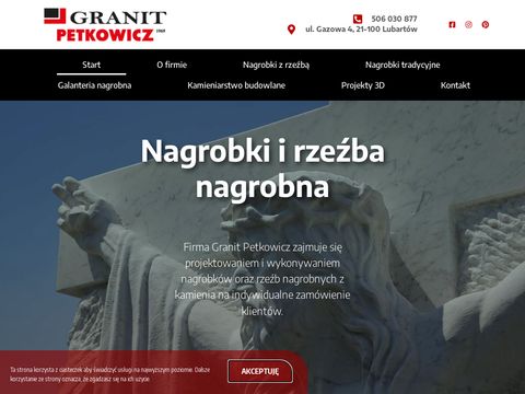 Granitpetkowicz.pl rzeźba nagrobna