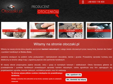 Otoczaki.pl hurtownia otoczaków