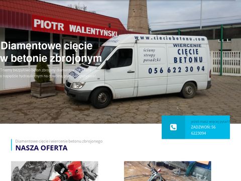 Cieciebetonu.com.pl wiercenie w betonie