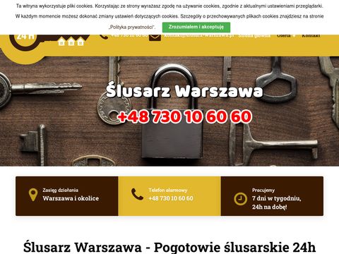 Slusarz-warszawa.pl pogotowie