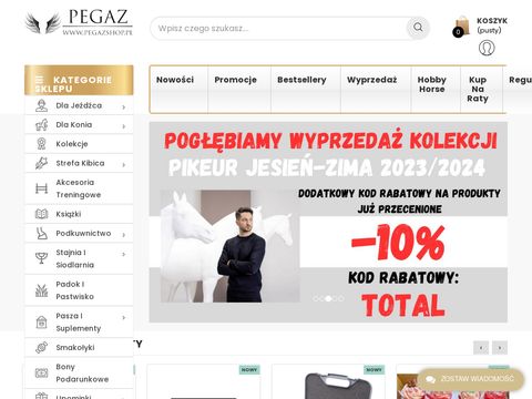 Pegazshop.pl preparaty do pielęgnacji konia