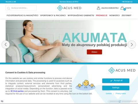 Acusmed.pl sklep dla fizjoterapeutów