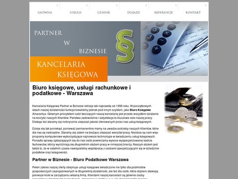 Partnerwbiznesie.pl biura rachunkowe Warszawa