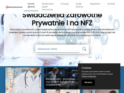 Swiadczeniazdrowotne.pl - hospicjum na NFZ