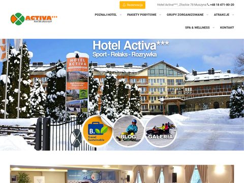 Hotel-activa.pl w Muszynie