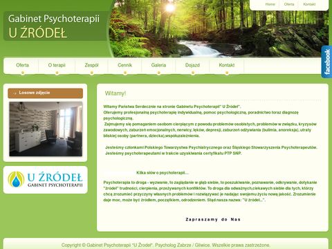 Psychoterapiauzrodel.pl gabinet psychoterapii u zródeł