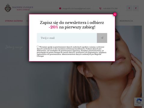 Magnificclinique.pl gabinet medycyny estetycznej