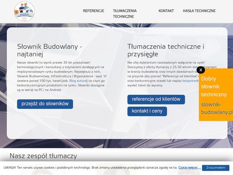 Tlumaczenia-budowlane.pl - tłumacz techniczny