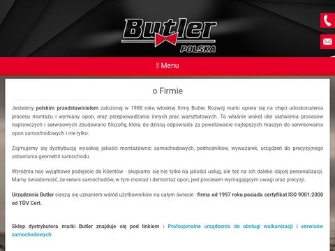 Butler.com.pl montażownica ciężarowa