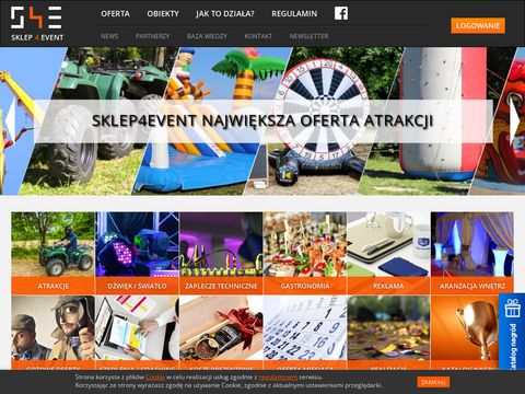 Sklep4event.pl - atrakcje na imprezy
