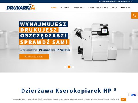 Drukarkia3.pl dzierżawa kserokopiarek
