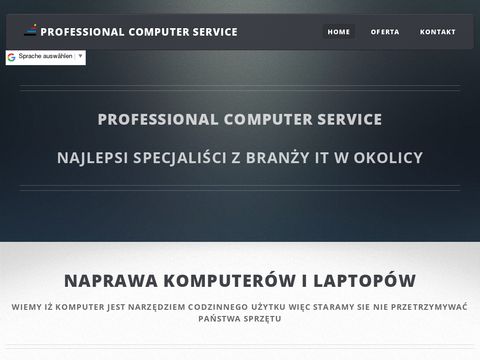Professional Computer Service - naprawa i sprzedaż