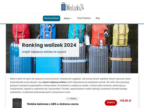 Walizki24.pl na kółkach