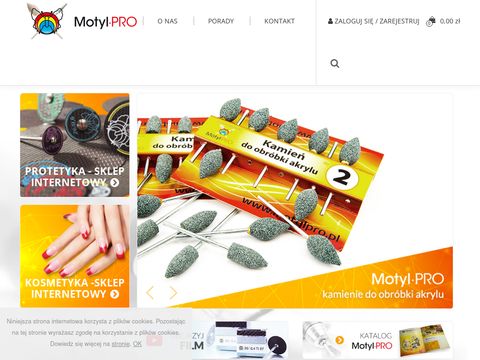 Motylpro.pl frezy do paznokci protetyczne