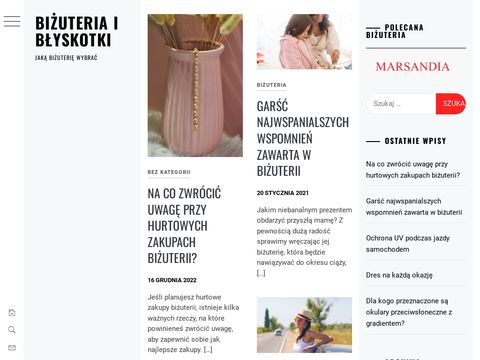 Tania biżuteria e-blyskkotki.pl