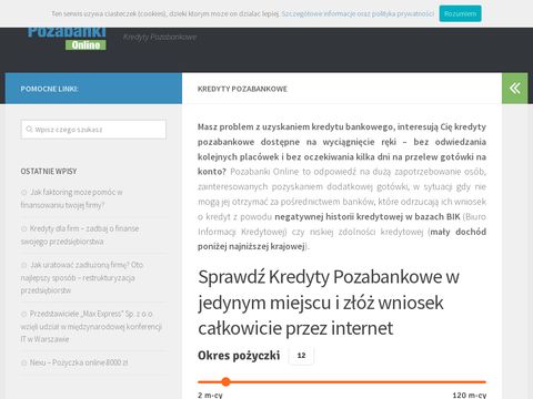 Pozabanki.com.pl blog firmy pożyczkowe