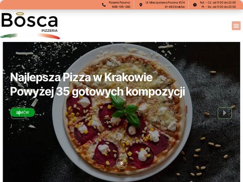 Pizzeriabosca.pl - pizza Kraków
