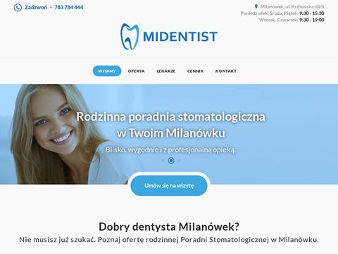 Midentist.pl dentysta dziecięcy Milanówek