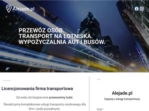 Alejade.pl transport