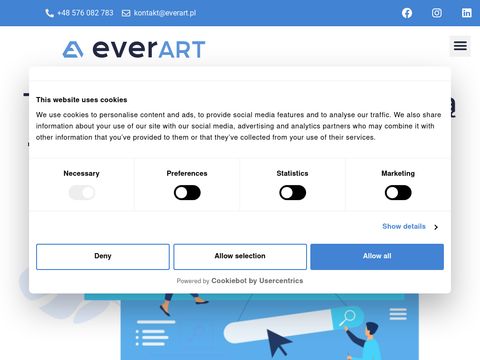 Everart.pl - grafika druk reklama strony www