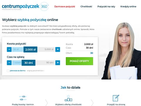 Centrumpozyczek360.pl - pożyczki przez internet