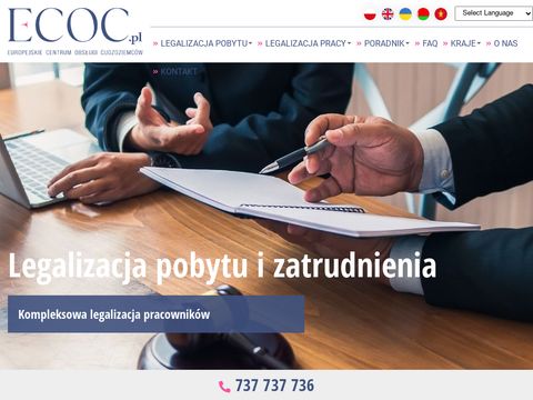 Ecoc.pl - pobyt cudzoziemca w Polsce
