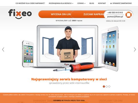 Fixeo.pl serwis napraw, telefonów, tabletów