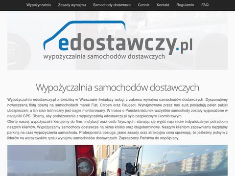 Edostawczy.pl wypożyczalnia