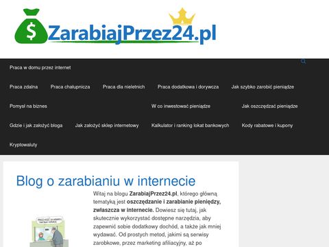 Zarabiajprzez24.pl blog