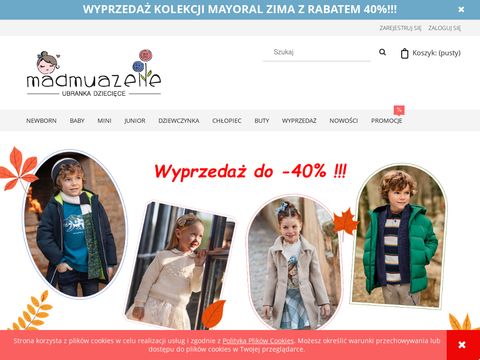 Madmuazelle.pl odzież dziecięca Mayoral sklep