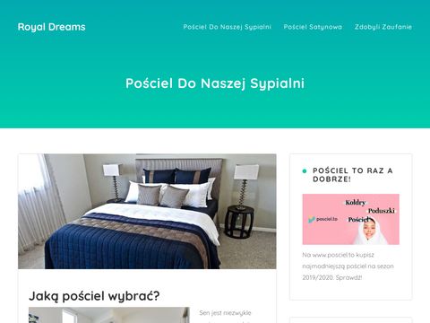Royaldreams.com.pl pościel satynowa