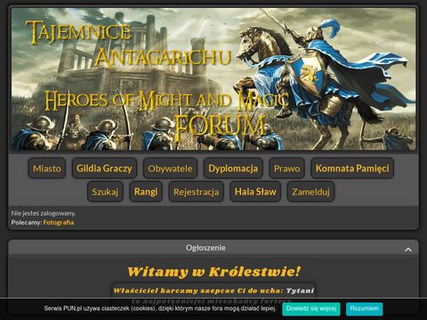 Herosy3.pun.pl tajemnice Antagarichu forum