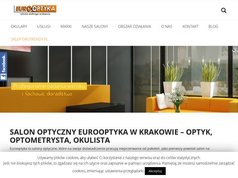 Eurooptyka.pl odwiedź optyka w Krakowie