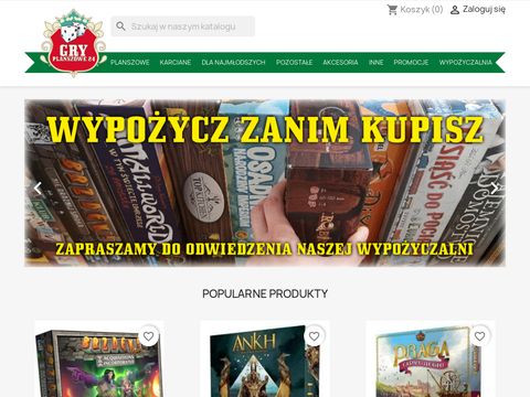 Gryplanszowe24.pl gry pod choinkę