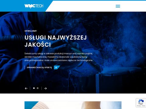 WMC Tech - usługi obróbki mechanicznej