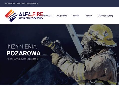 AlfaFire - bezpieczeństwo pożarowe