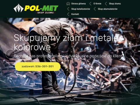 Pol-met.info skup akumulatorów Sanok
