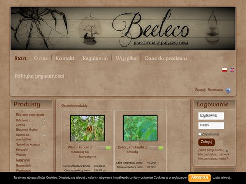 Beeleco.pl sklep internetowy rękodzielnictwo