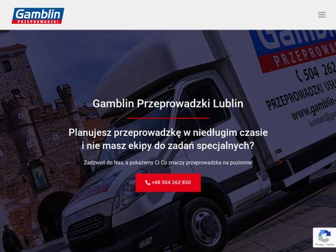 GAMBLIN - przeprowadzki w Lublinie