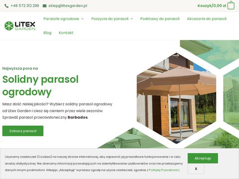 Litexgarden.pl producent parasoli ogrodowych