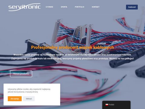 Servitronic.pl wiązki kablowe
