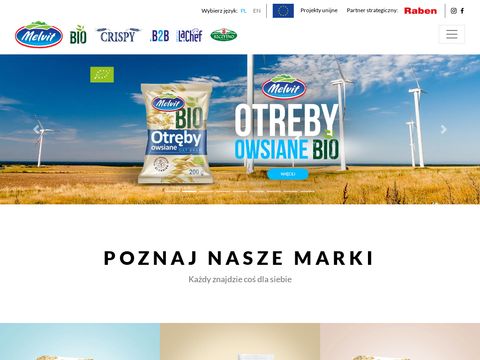 Melvit.pl - producent płatków zbożowych