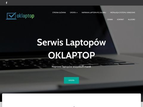 Oklaptop.pl serwis laptopów Kraków