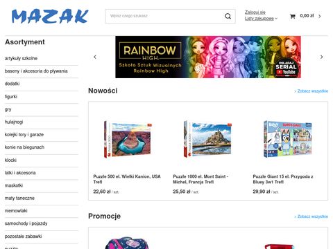 Mazakzabawki.pl - sklep internetowy z zabawkami
