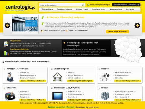 Centrologic.pl lista firm