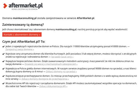 Mainkaconsulting.pl wirtualne biuro Niemcy