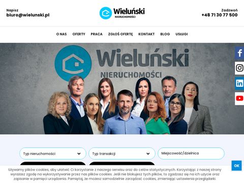 Wielunski.eu Wrocław lokale do wynajęcia